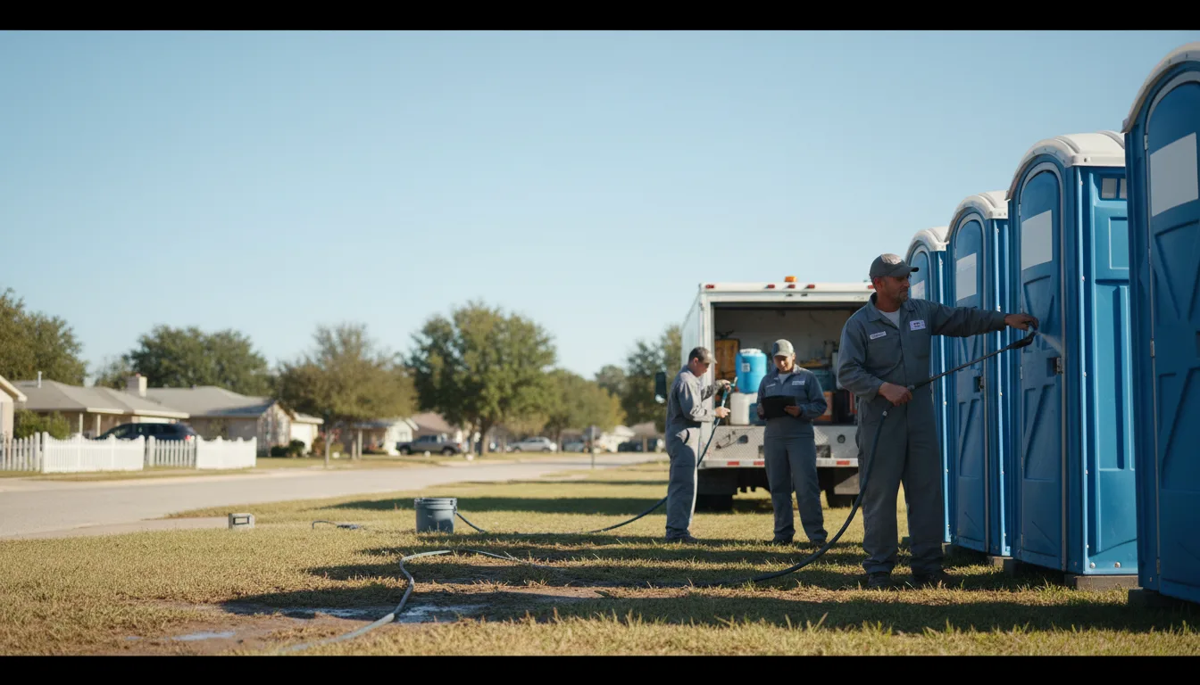 Long-Term Portable Toilet Rental in Jarales, NM near me